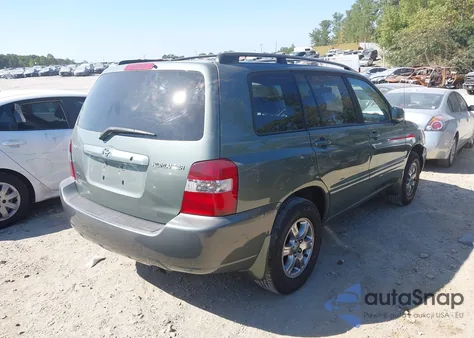 2006 Toyota Highlander V6 z USA, uszkodzony, nr VIN JTEDP21A460105225